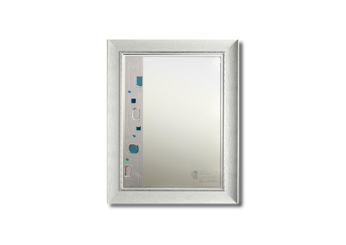 52-CUBICLES FRAMED DECORATIVE MIRROR