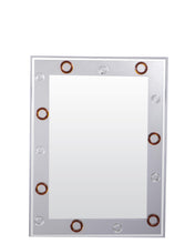 Load image into Gallery viewer, COPPER & SILVER FRAMELESS DECORATIVE MIRROR