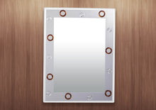 Load image into Gallery viewer, COPPER & SILVER FRAMELESS DECORATIVE MIRROR