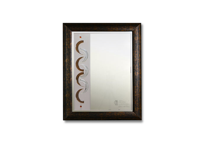 98-BAIRD FRAMED MIRROR