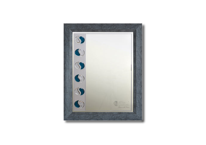 76-ANSEL FRAMED DECORATIVE MIRROR
