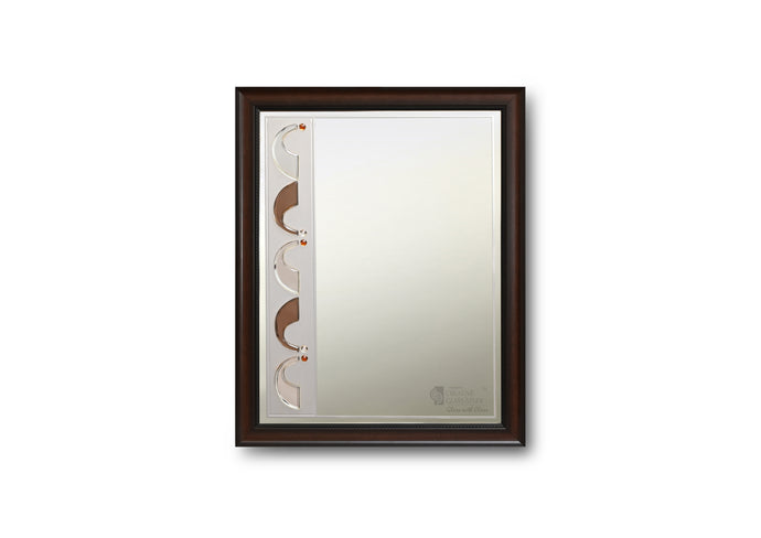 85-ATWOOD FRAMED DECORATIVE MIRROR